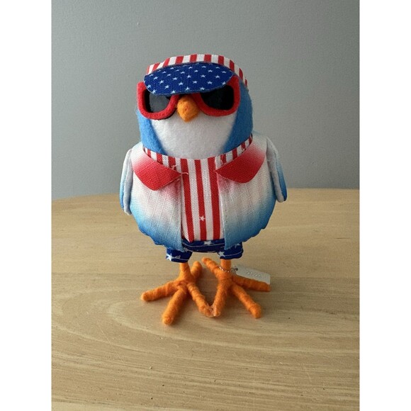 Target 2024 Spritz Bird BUBBA 4th of July Patriotic Sun Squad Summer Figure 6.5" - Picture 1 of 11